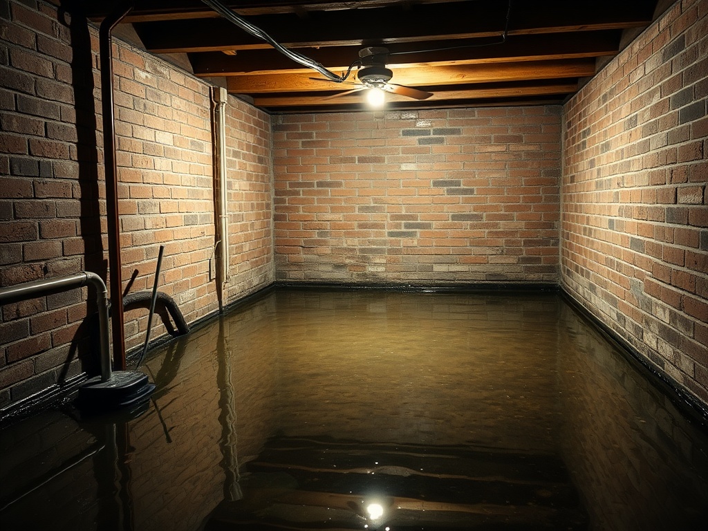 Gateway Basement Flooding Cleanup crew working in a Alton, IL home