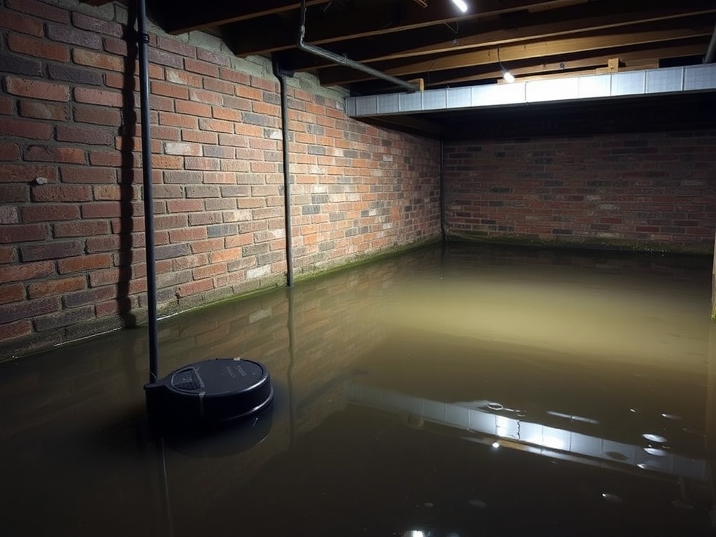 Gateway Basement Flooding Cleanup crew working in a St. Louis, MO home