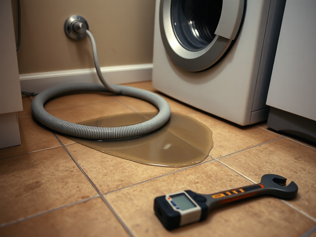 Gateway team working on a Erie Insurance appliance leak water damage claim