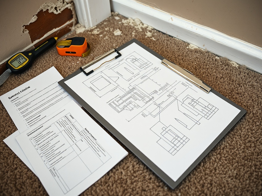 Gateway working on a Allstate water or mold claim in Clayton