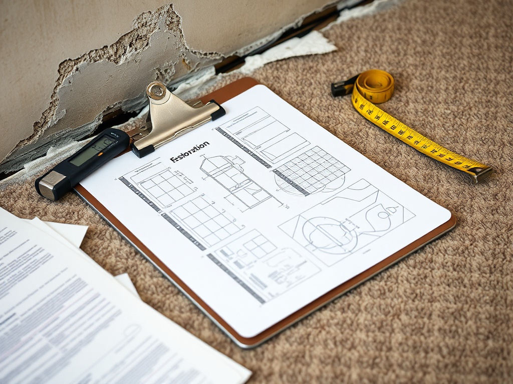 Gateway working on a Allstate water or mold claim in St. Charles