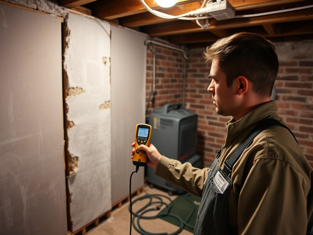 Gateway working on a Allstate water or mold claim in St. Peters