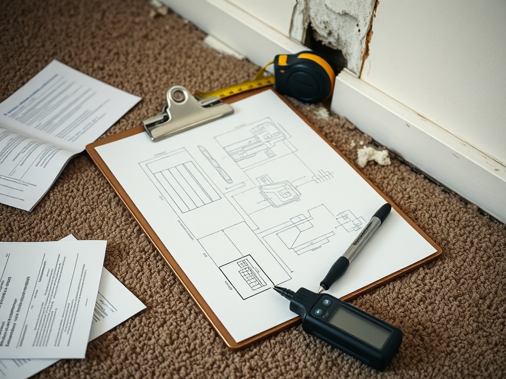 Gateway working on a American Family Insurance water or mold claim in Clayton