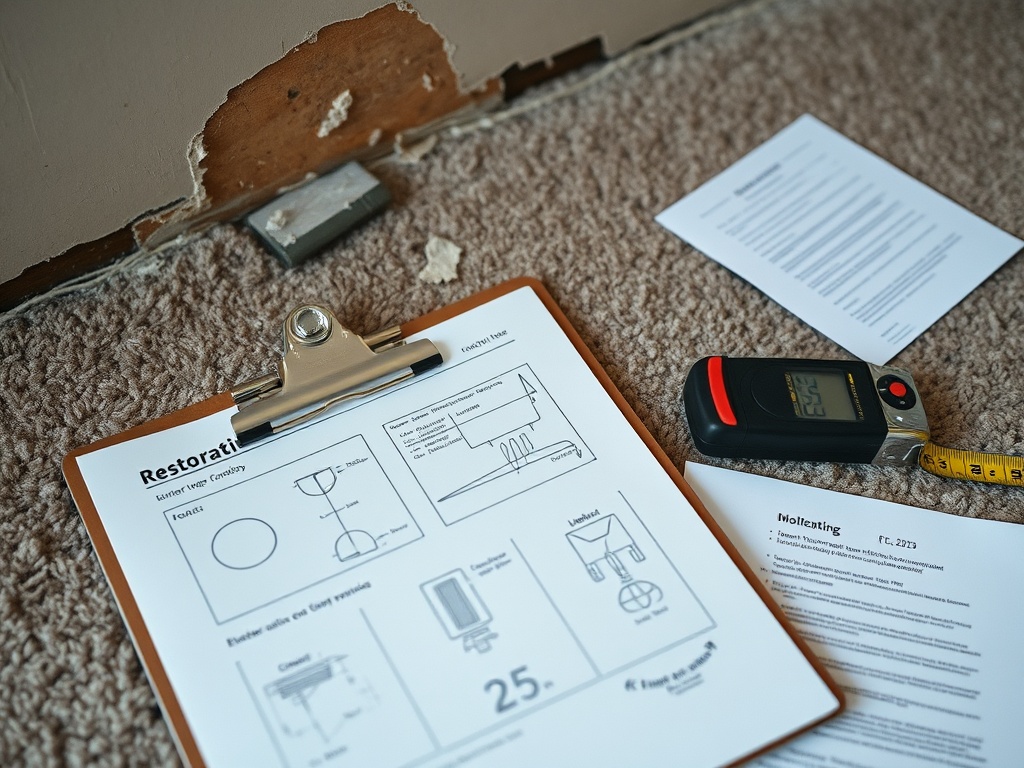 Gateway working on a American Family Insurance water or mold claim in St. Charles