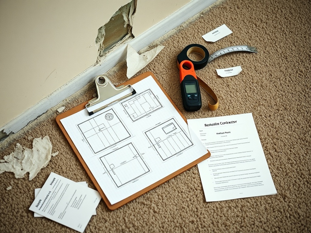 Gateway working on a Erie Insurance water or mold claim in Edwardsville
