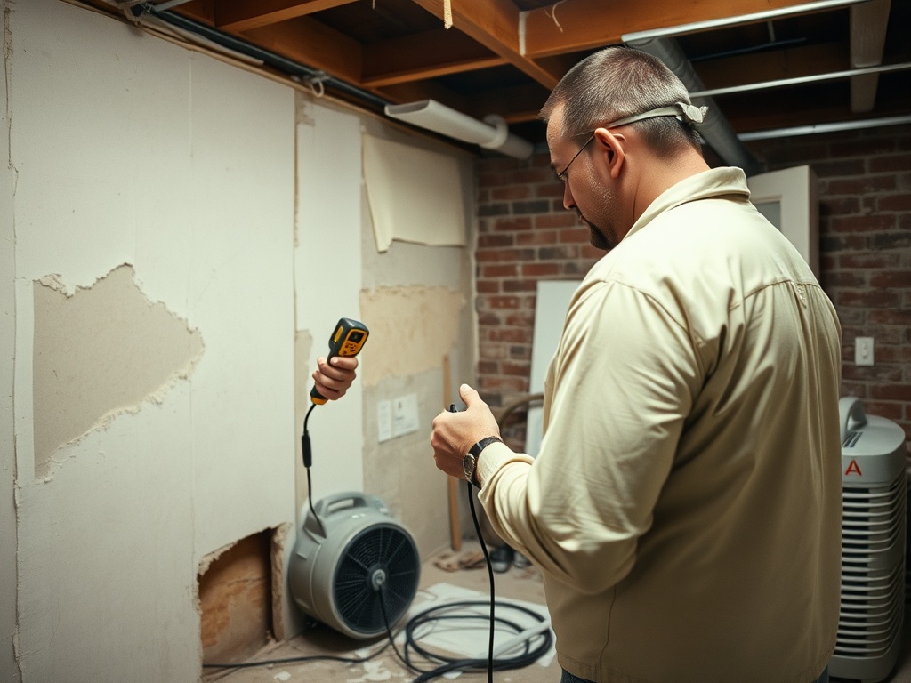 Gateway working on a Erie Insurance water or mold claim in St. Peters