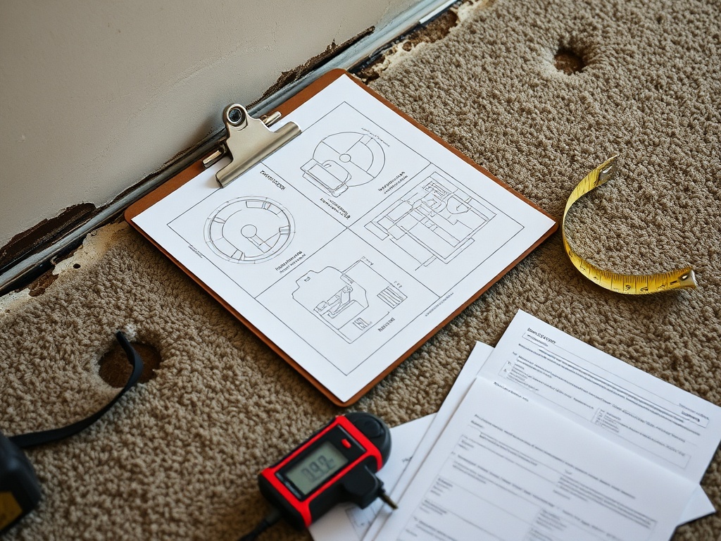 Gateway working on a Liberty Mutual water or mold claim in St. Charles