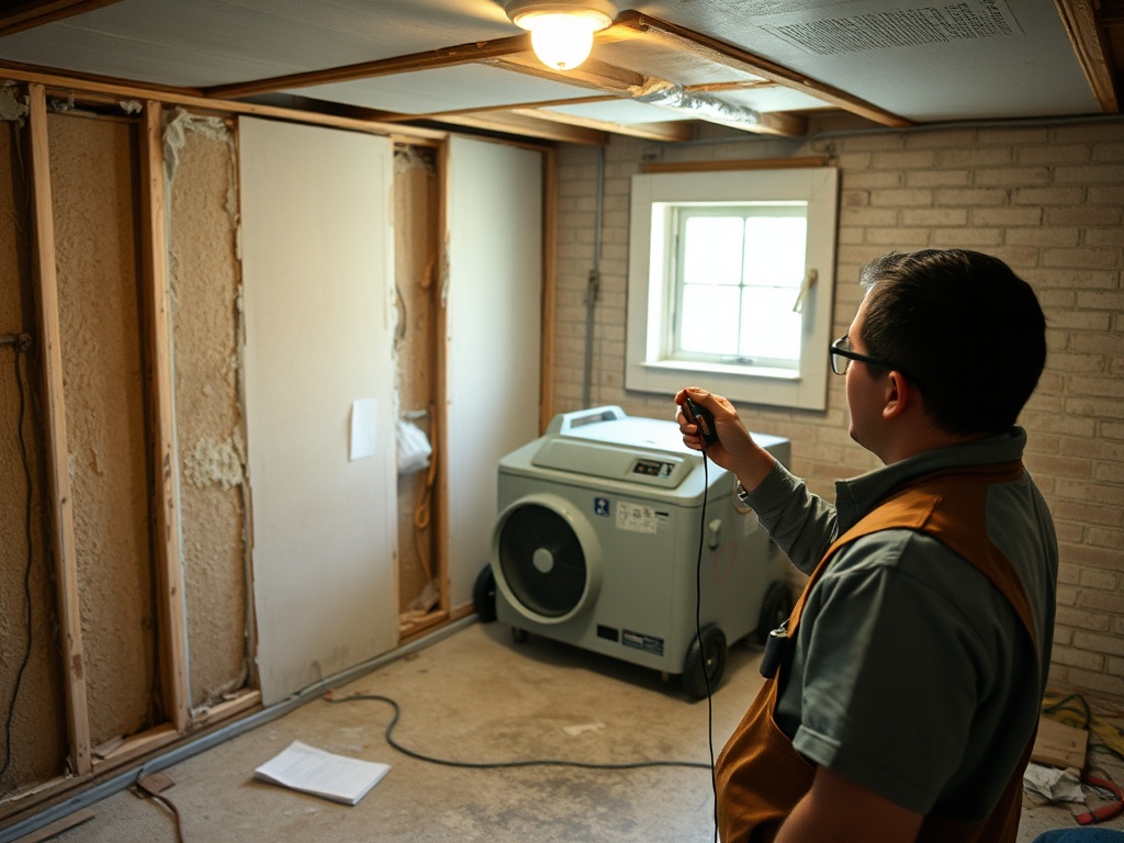 Gateway working on a Nationwide water or mold claim in St. Peters