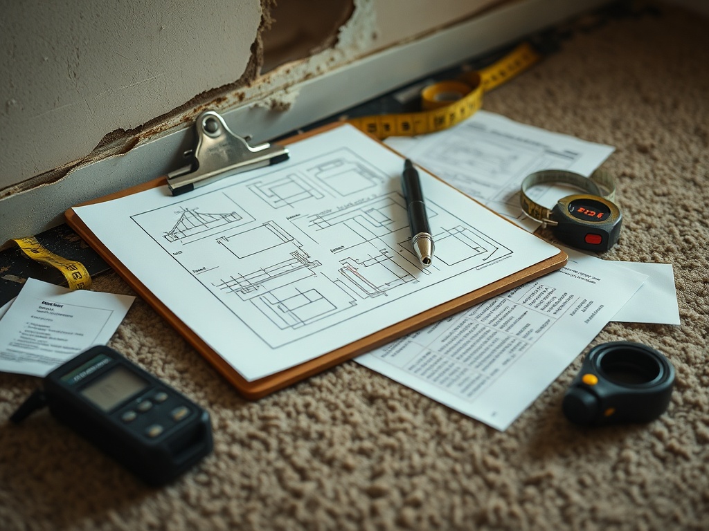 Gateway working on a Progressive water or mold claim in Edwardsville