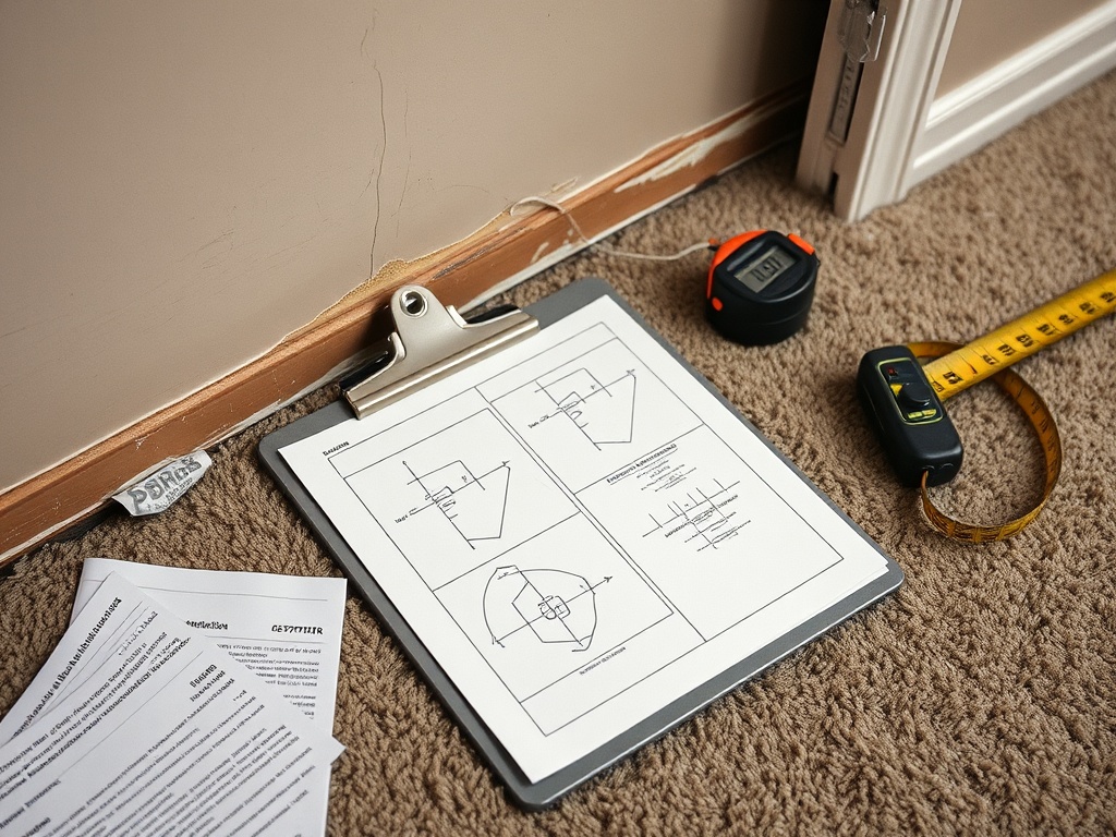Gateway working on a USAA water or mold claim in St. Charles