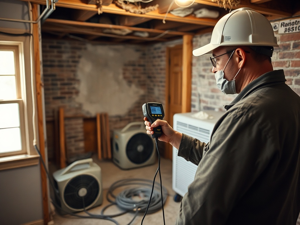 Gateway working on a USAA water or mold claim in St. Peters