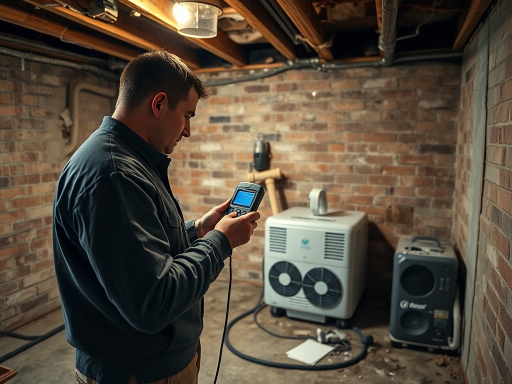 Gateway working on a USAA water or mold claim in Wildwood
