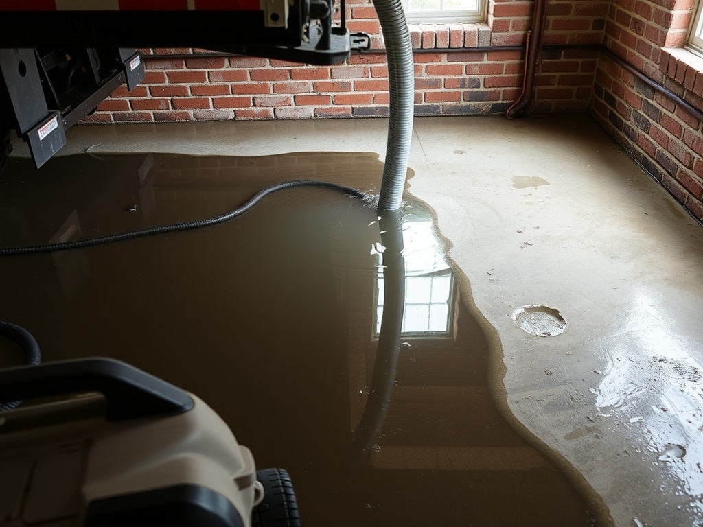 Gateway Emergency Water Extraction crew working on a Farmers Insurance claim
