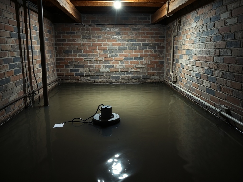 Gateway Basement Flooding Cleanup crew working on a Liberty Mutual claim