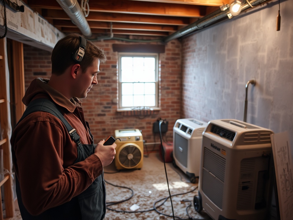 Gateway Water Damage Restoration crew working on a Liberty Mutual claim