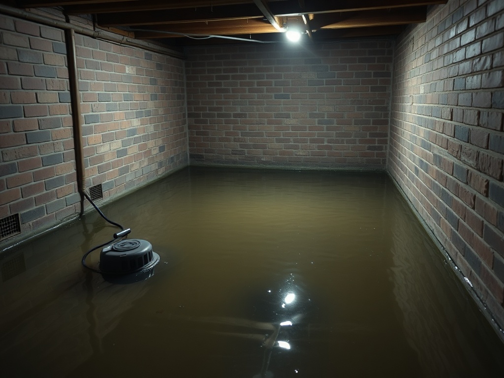 Gateway Basement Flooding Cleanup crew working on a Progressive claim