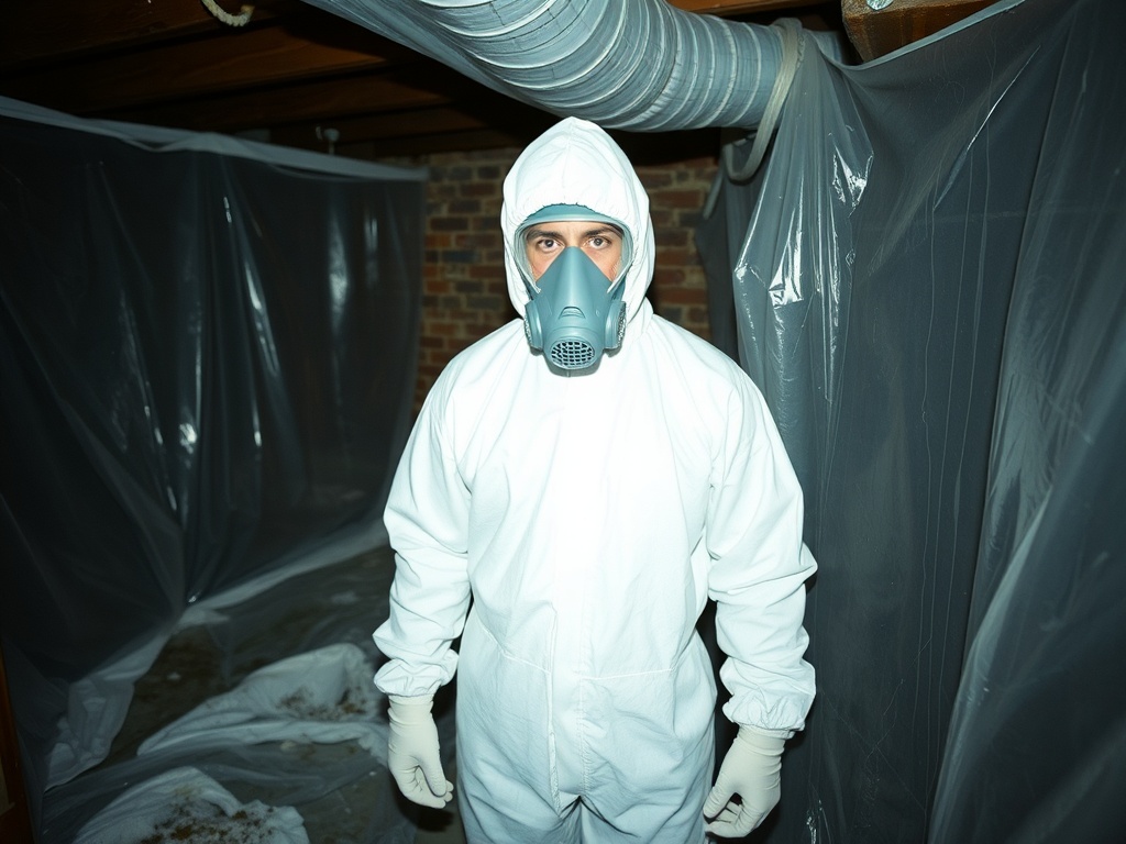 Gateway Mold Remediation crew working on a Progressive claim