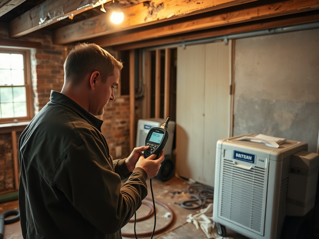 Gateway Water Damage Restoration crew working on a Progressive claim