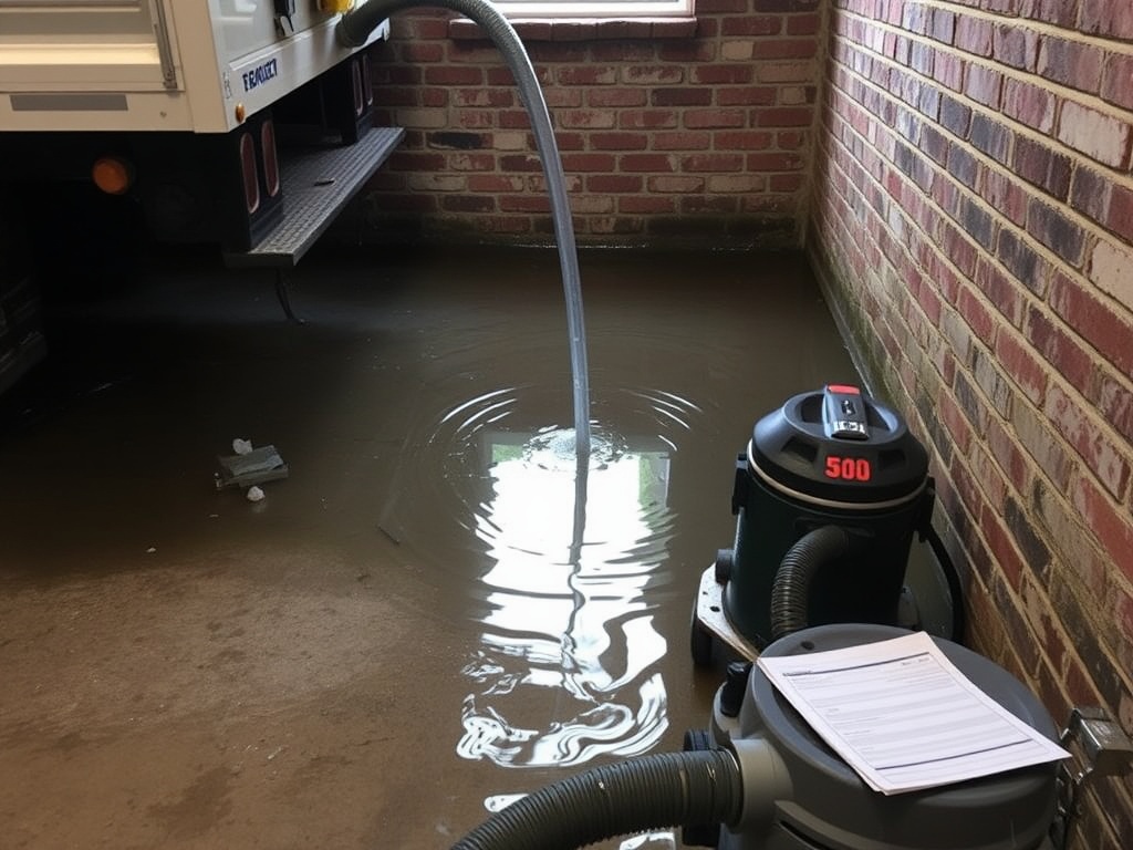 Gateway Emergency Water Extraction crew working on a State Farm claim