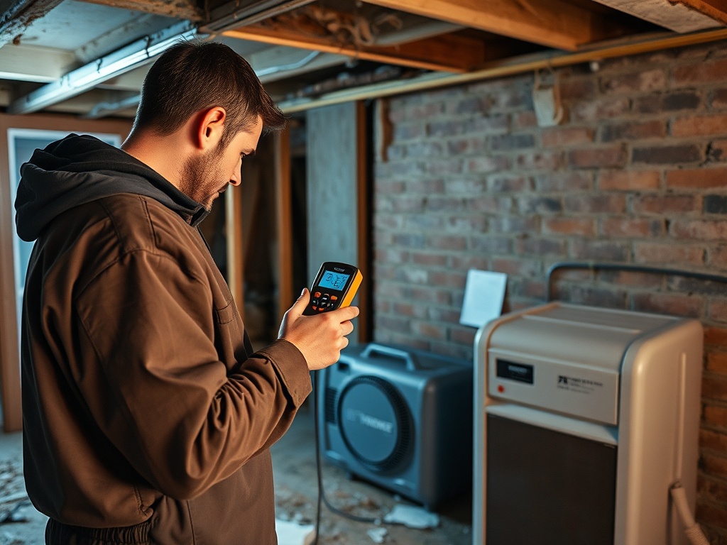 Gateway Water Damage Restoration crew working on a State Farm claim