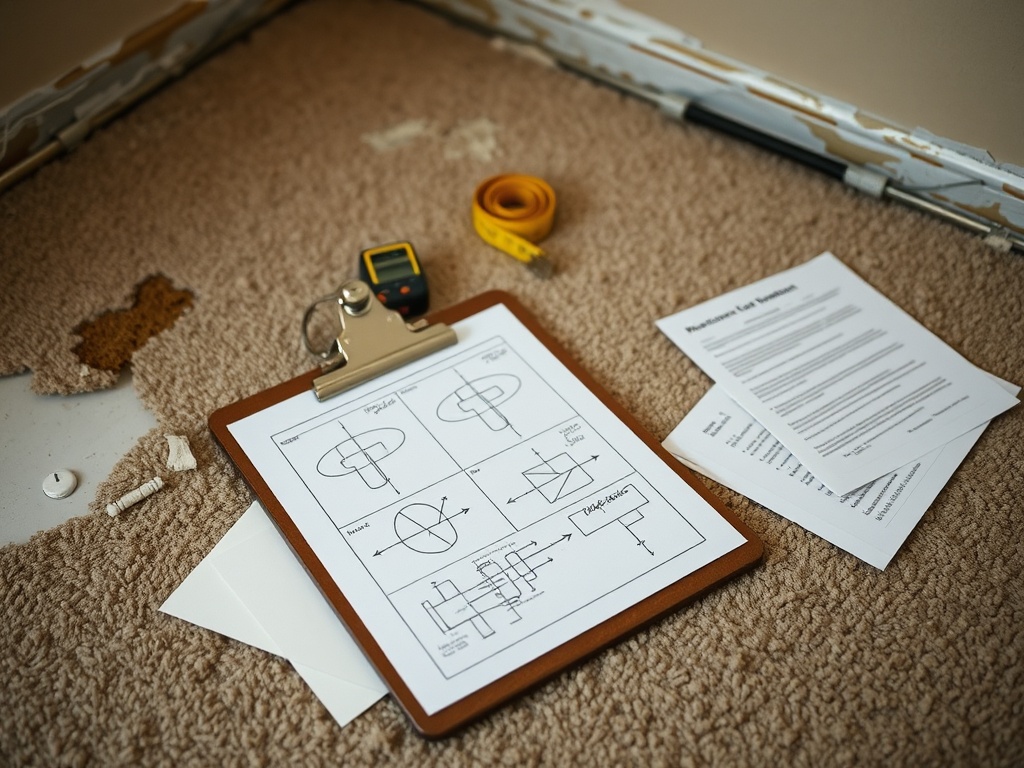 Gateway Water and Mold Insurance Claims crew working on a Travelers claim