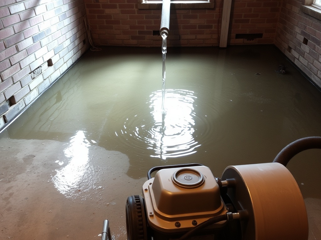 Gateway Emergency Water Extraction crew working in a Affton, MO home