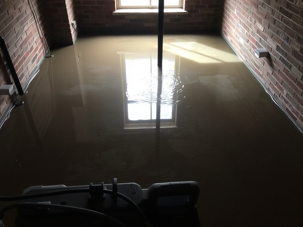 Gateway Emergency Water Extraction crew working in a Alton, IL home