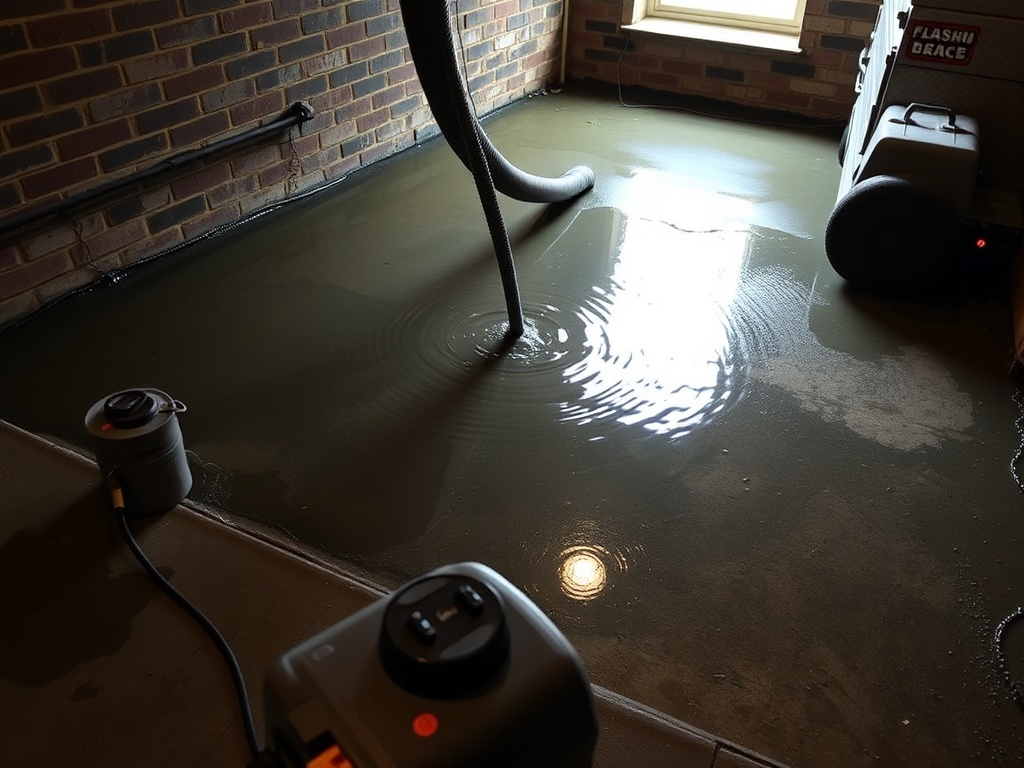 Gateway Emergency Water Extraction crew working in a Chesterfield, MO home