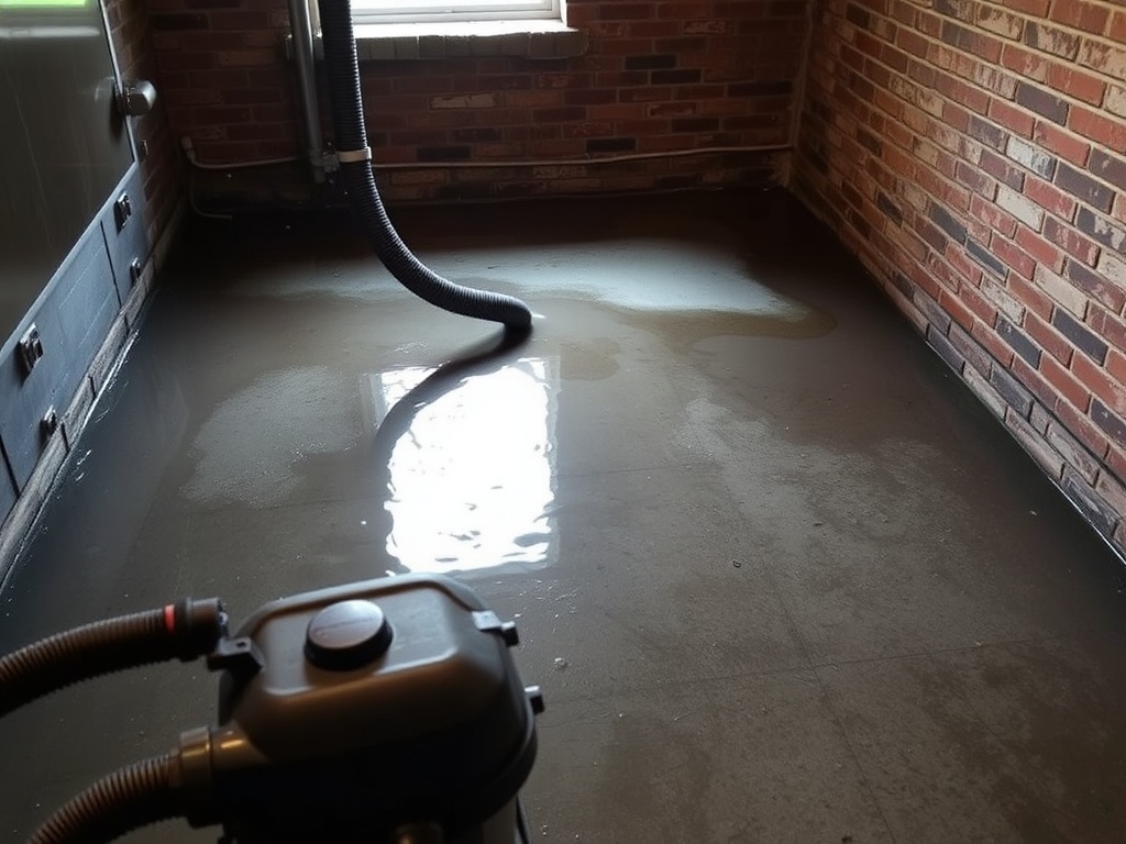 Gateway Emergency Water Extraction crew working in a Collinsville, IL home