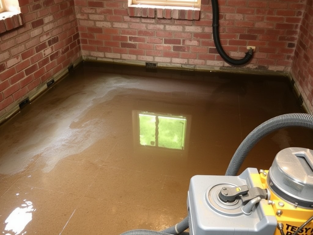 Gateway Emergency Water Extraction crew working in a Crestwood, MO home