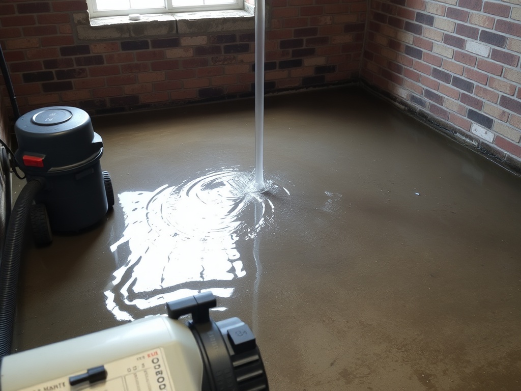 Gateway Emergency Water Extraction crew working in a Granite City, IL home