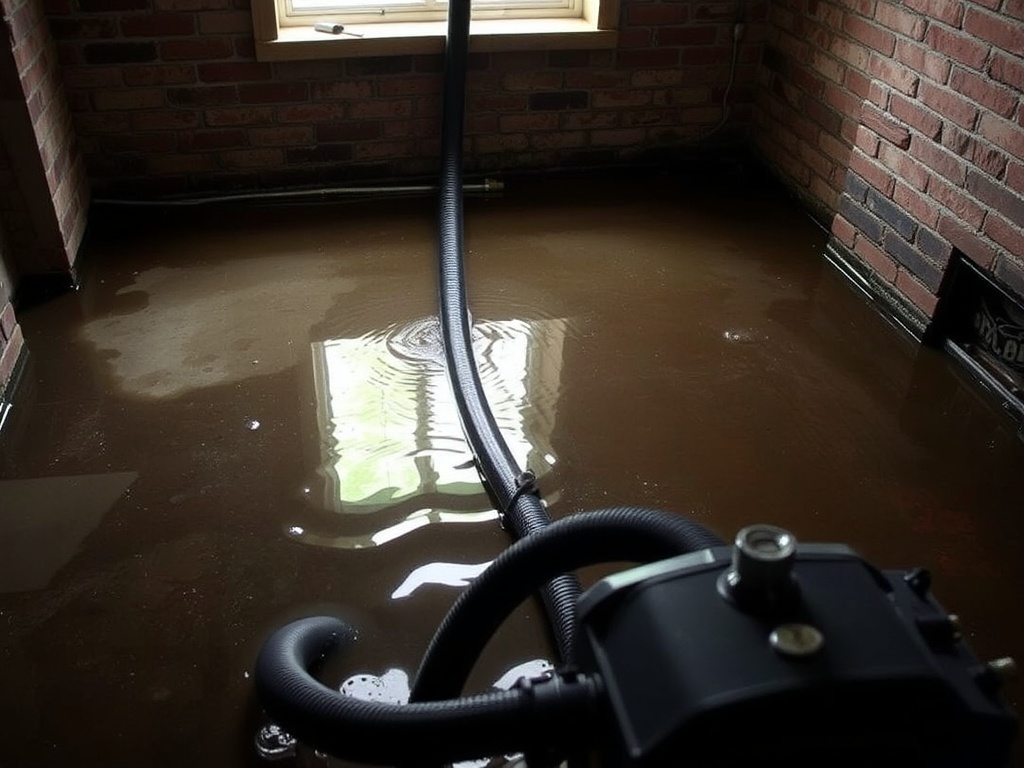 Gateway Emergency Water Extraction crew working in a Maryville, IL home