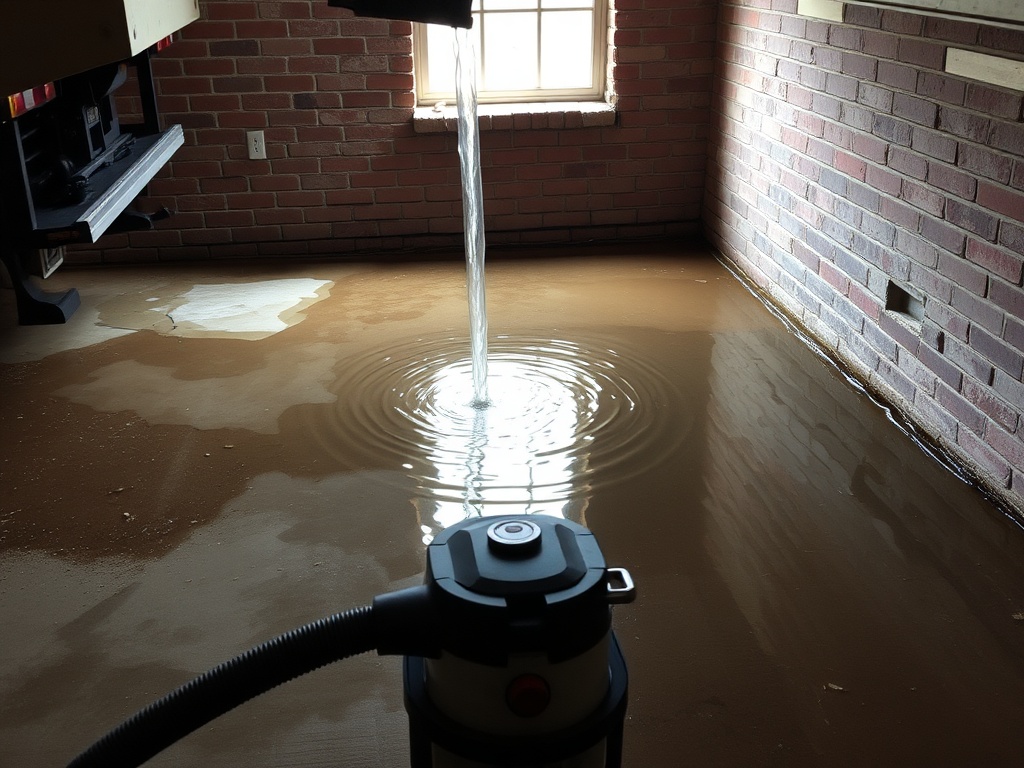 Gateway Emergency Water Extraction crew working in a St. Louis, MO home