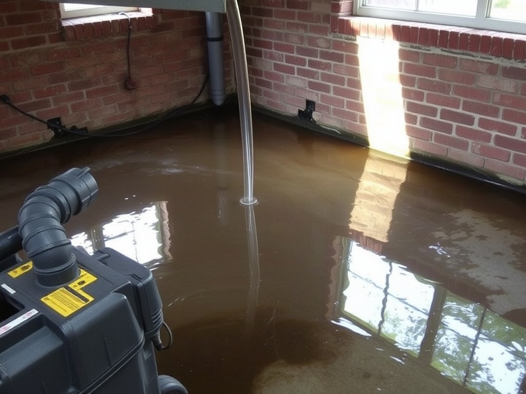 Gateway Emergency Water Extraction crew working in a Webster Groves, MO home