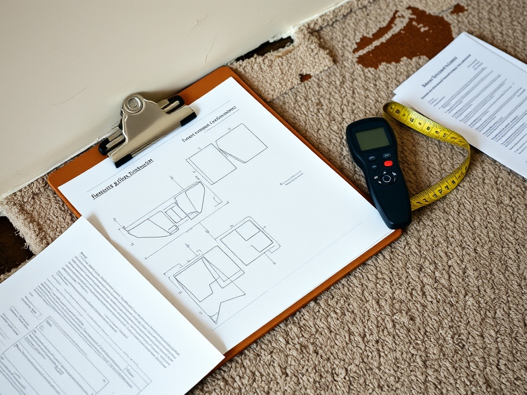 Gateway Water and Mold Insurance Claims crew working in a Belleville, IL home