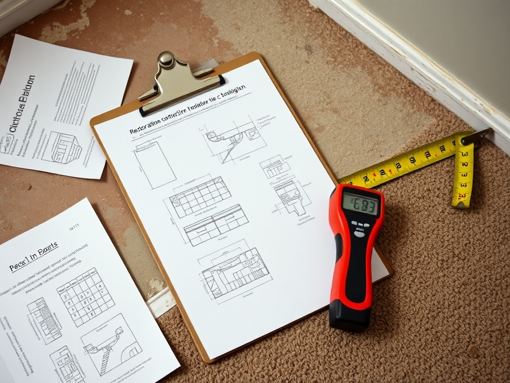 Gateway Water and Mold Insurance Claims crew working in a Bethalto, IL home