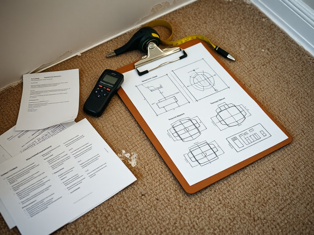 Gateway Water and Mold Insurance Claims crew working in a Brentwood, MO home