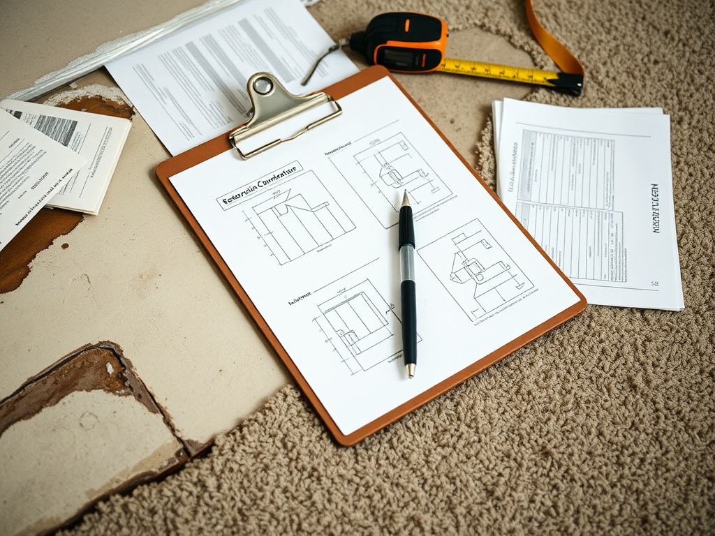 Gateway Water and Mold Insurance Claims crew working in a Clayton, MO home