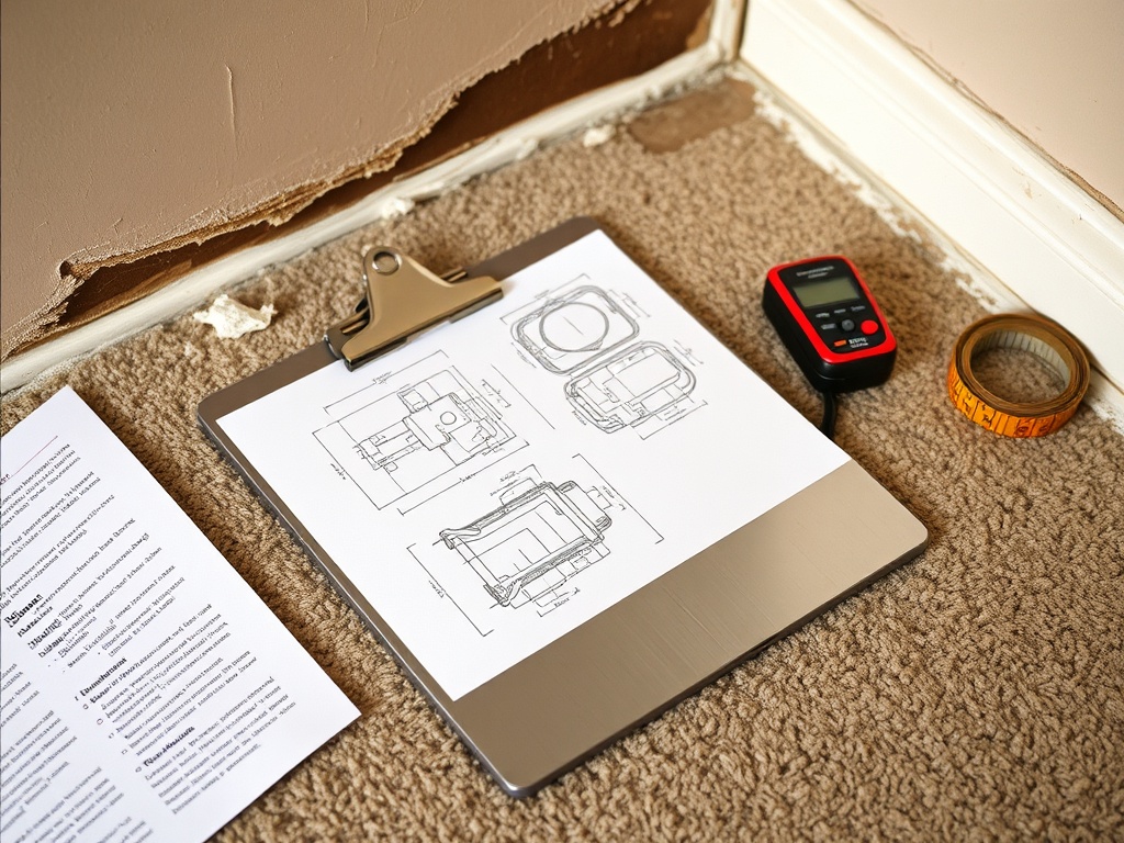 Gateway Water and Mold Insurance Claims crew working in a Creve Coeur, MO home