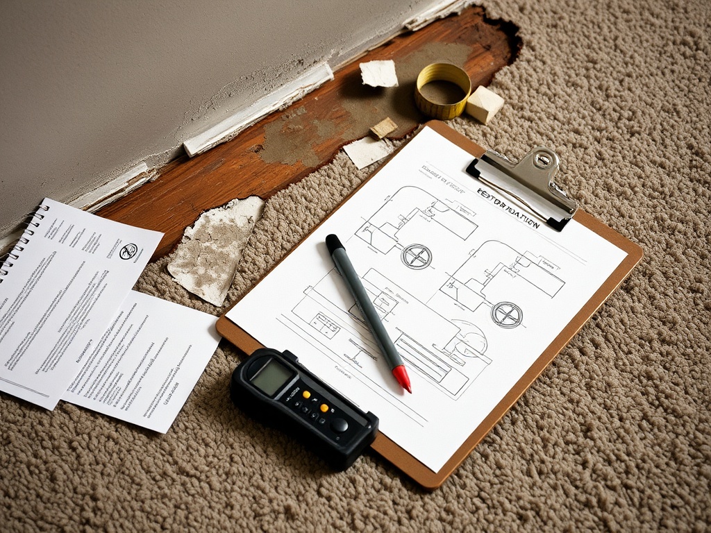 Gateway Water and Mold Insurance Claims crew working in a Glen Carbon, IL home