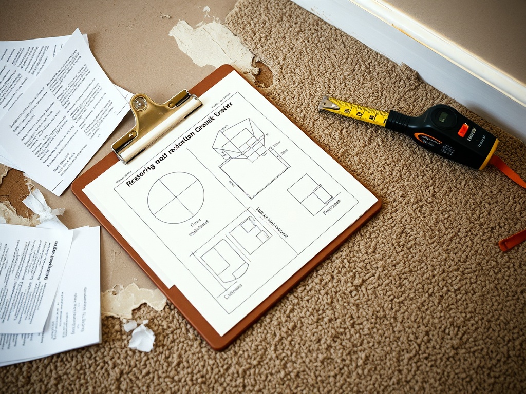 Gateway Water and Mold Insurance Claims crew working in a Kirkwood, MO home