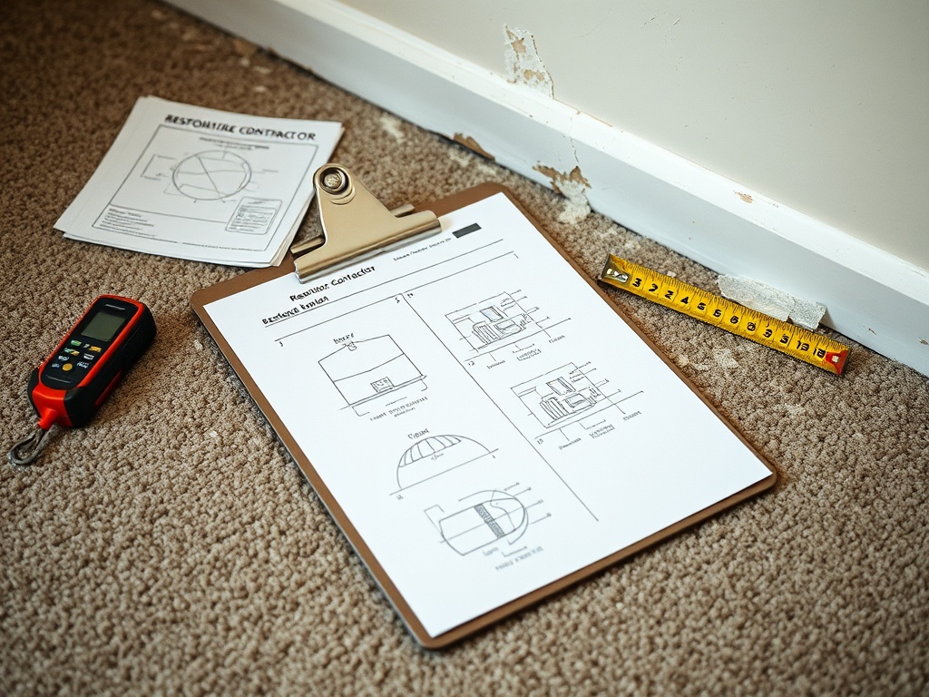 Gateway Water and Mold Insurance Claims crew working in a Maplewood, MO home