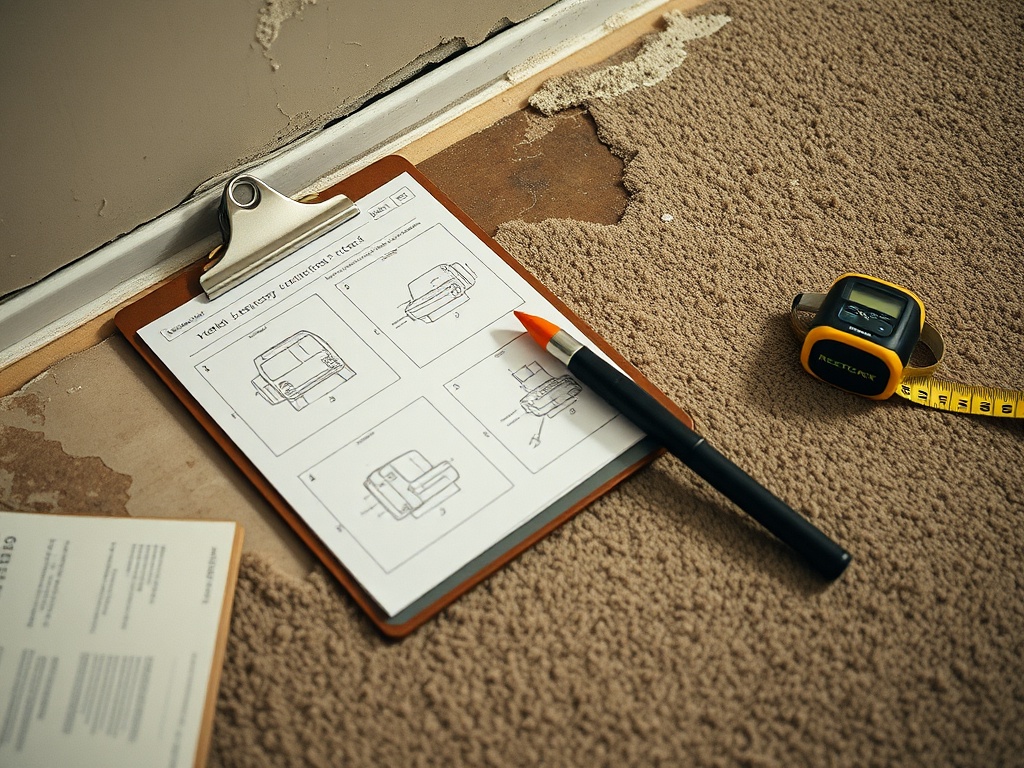Gateway Water and Mold Insurance Claims crew working in a Maryville, IL home