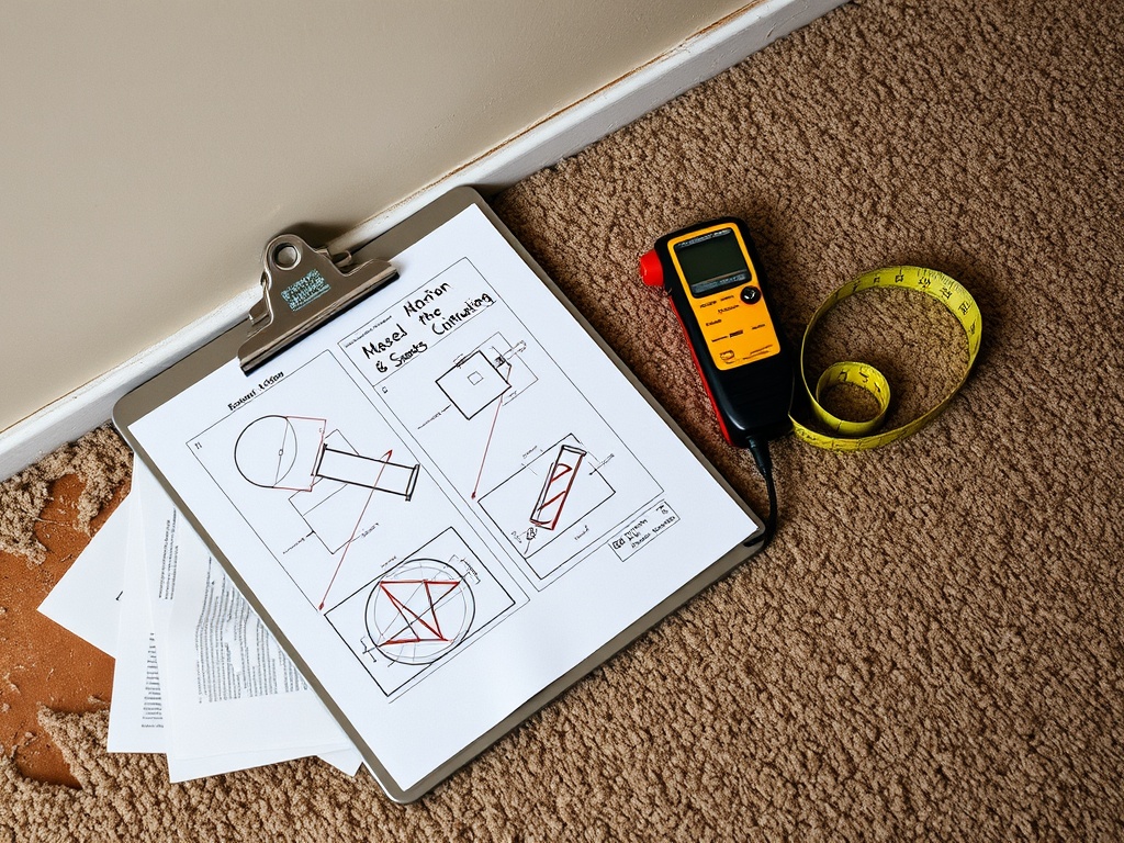 Gateway Water and Mold Insurance Claims crew working in a O'Fallon, MO home