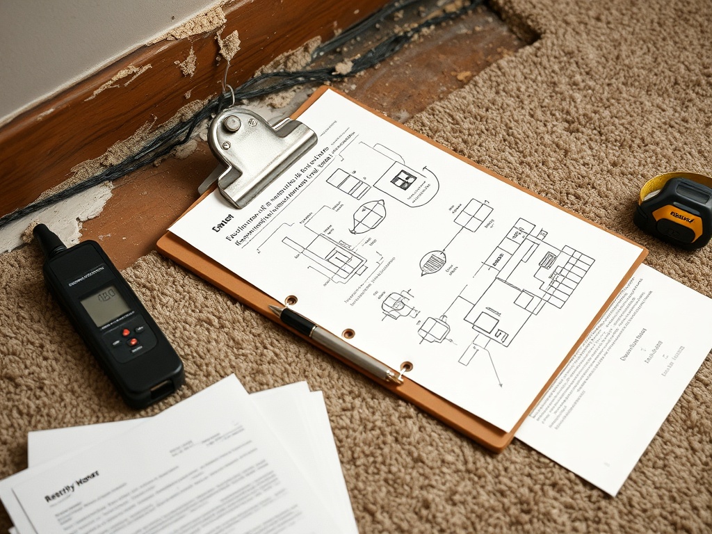 Gateway Water and Mold Insurance Claims crew working in a St. Louis, MO home