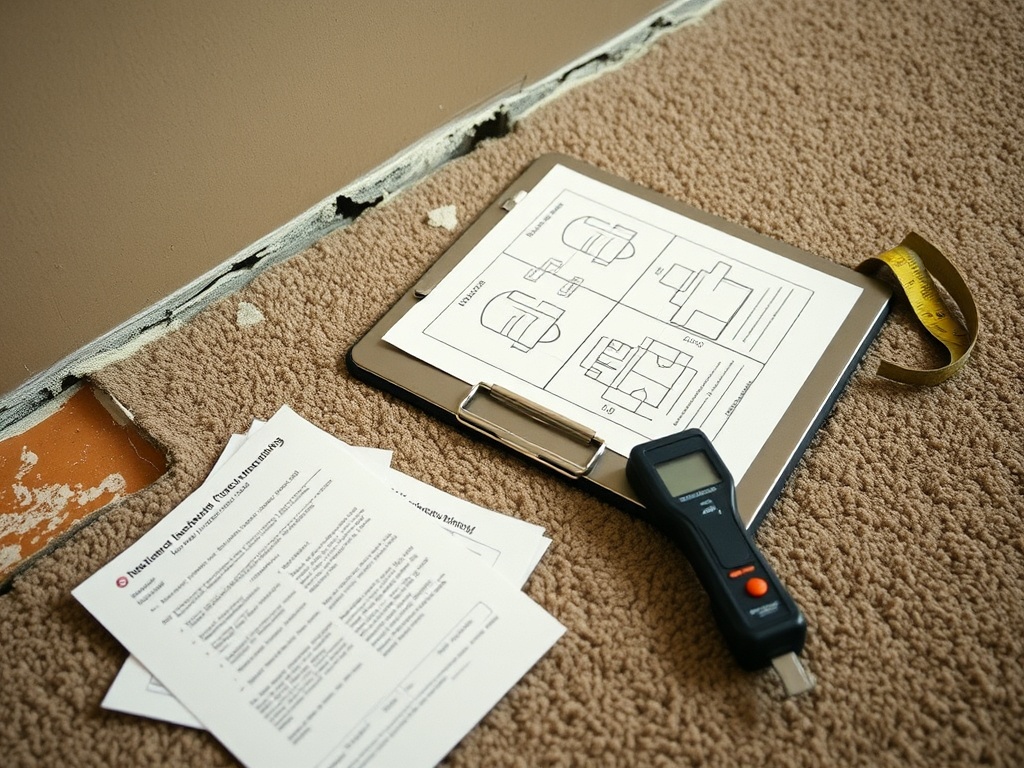 Gateway Water and Mold Insurance Claims crew working in a St. Peters, MO home