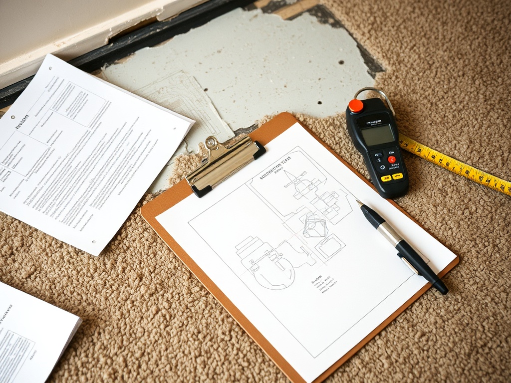 Gateway Water and Mold Insurance Claims crew working in a Sunset Hills, MO home