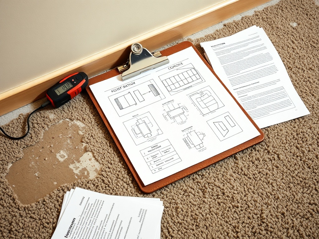 Gateway Water and Mold Insurance Claims crew working in a Town and Country, MO home