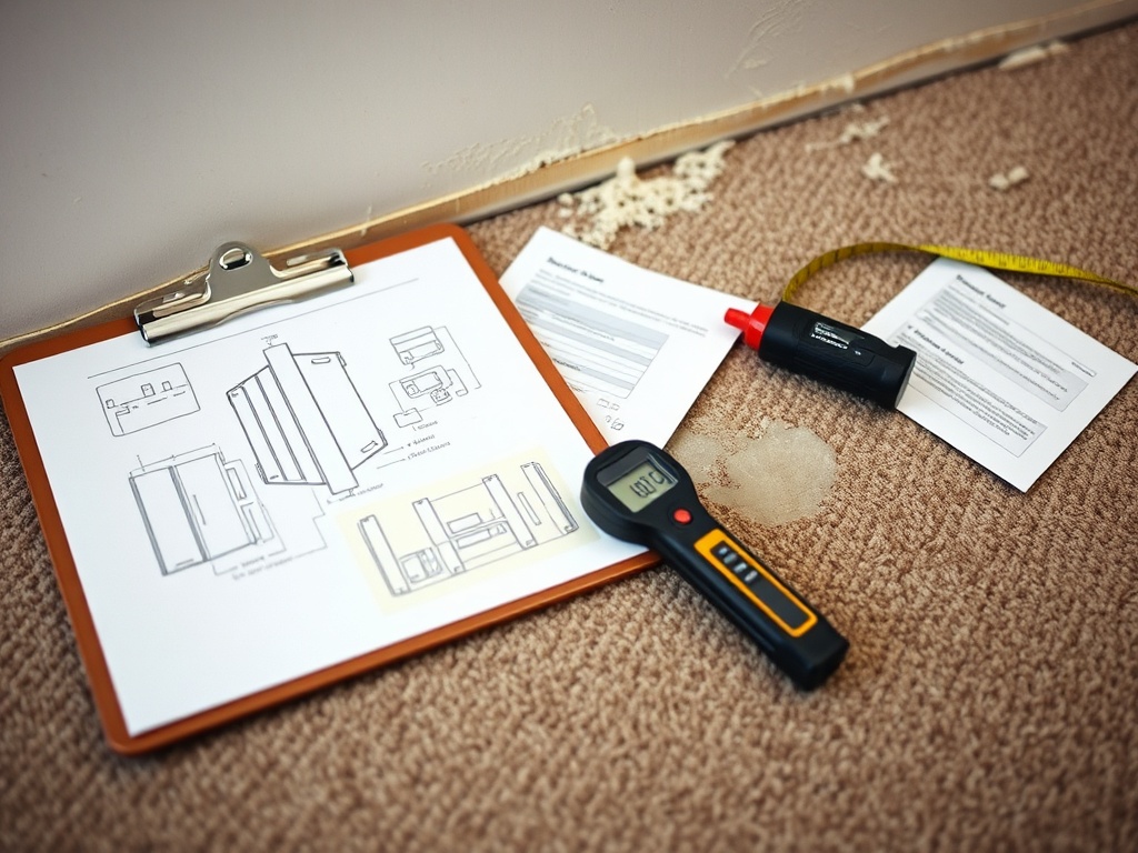 Gateway Water and Mold Insurance Claims crew working in a Wentzville, MO home