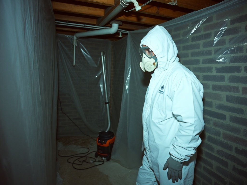 Gateway Mold Remediation crew working in a Affton, MO home